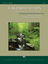 A Blessed Hymn Concert Band sheet music cover Thumbnail